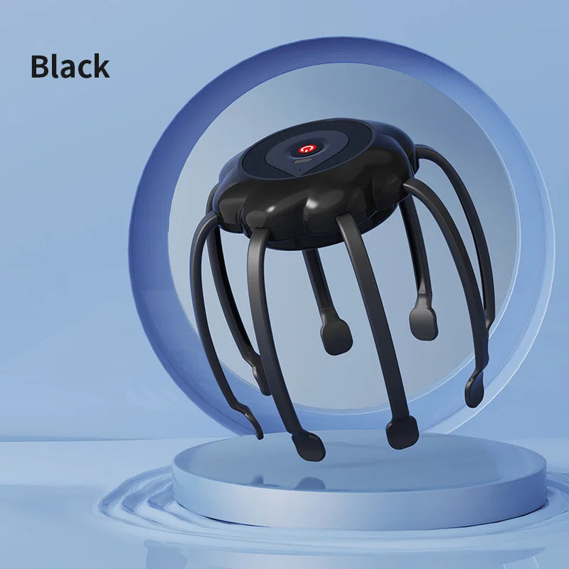 USB Rechargeable Vibrating head Massager, Vibrate to relax scalp and relieve fatigue